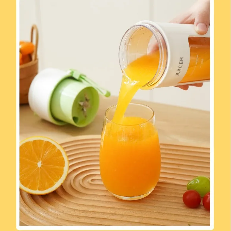 2025 Wholesale Household Mini Automatic Portable Safe Use Fruit Juicer