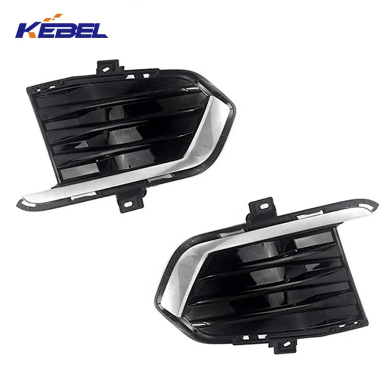 product car bumper insert 84107960 84107961 front fog lamp cover for cadillac xt5 2017 2018 2019-6