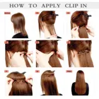 Extensions Hot Sale European Hair Extens Human Hair #6 Clip In Hair Extensions Double Drawn Clip Ins