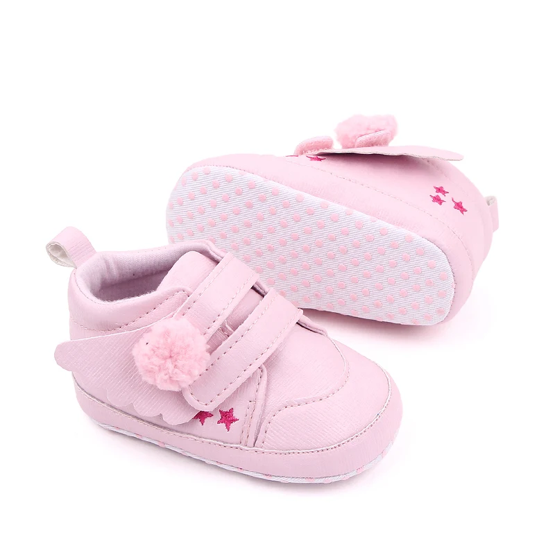 Spring and Autumn New Boys and Girls wings PU Surface Casual Shoes Baby Walking Shoes details