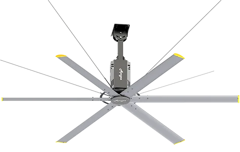 Hvls Ceiling Fan, 24ft, 20ft, 18ft, 16ft - detail 6