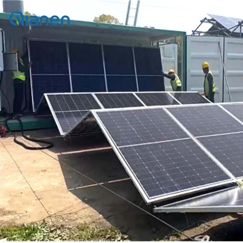 QIANEN 200KW Portable Solar Power Container System MPPT OEM Solar Power Generation Cabin Solar Panel Installation Provider supplier