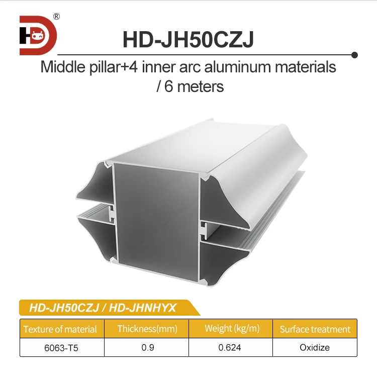 Purification Room Cleanroom Aluminum Profile 50 Single Glass sealed Double-sided Center Pillar 50 Aluminum Alloy Window Material manufacture