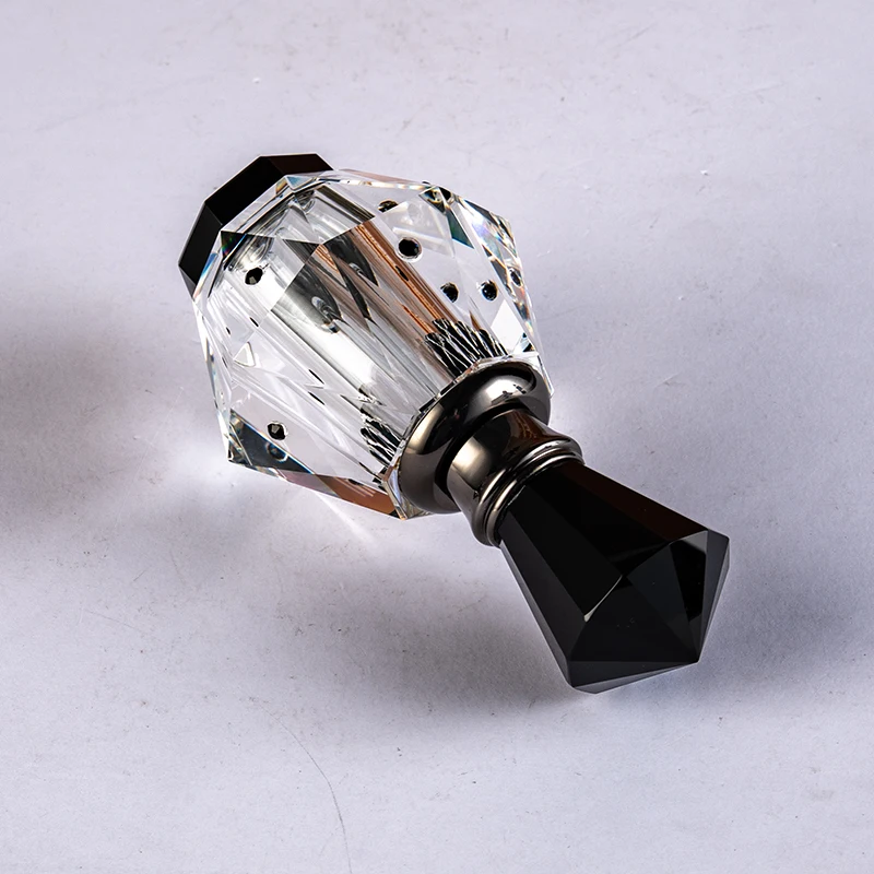 product wholesale hot sale customizable replaceable 12ml glass empty bottle elegant luxury crystal perfume bottle-10