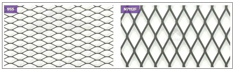 Steel Expanded Metal Sheet Flattened (3/4 #9) .120" x 24" x 48" used in platform walkway safety roof walk