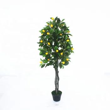5701 hot sell 135M High artificial fruit tree artificial lemon tree