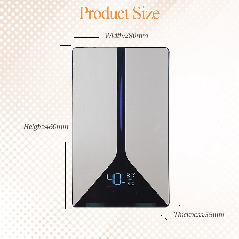 Water Heater, Wall, 6.5-9.5KW - detail 6