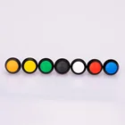 Button Black Aluminium Waterproof Momentary IP65 Push Button Switch 12mm Green Head PIN Terminal