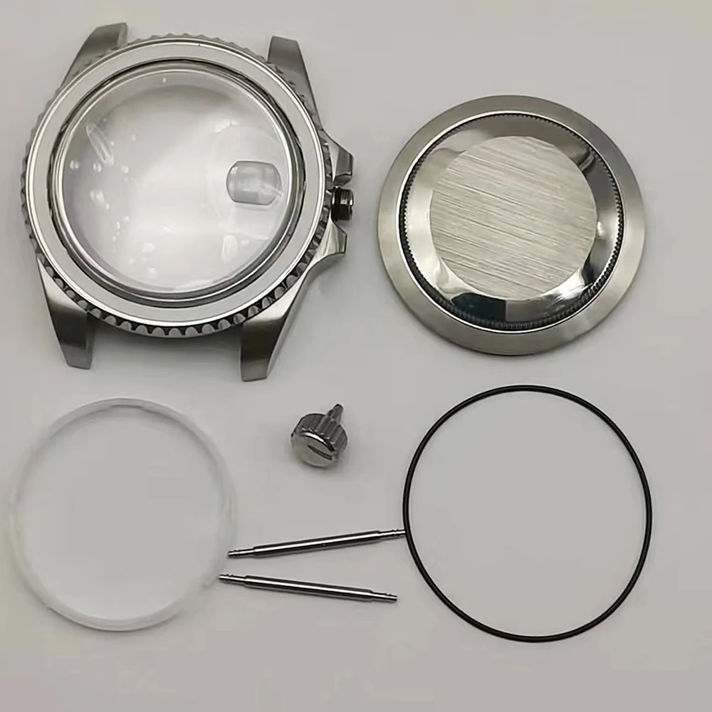 40mm 316l Stainless Steel Watch Case For Rlx Sub Gmt 2813 8200 8215