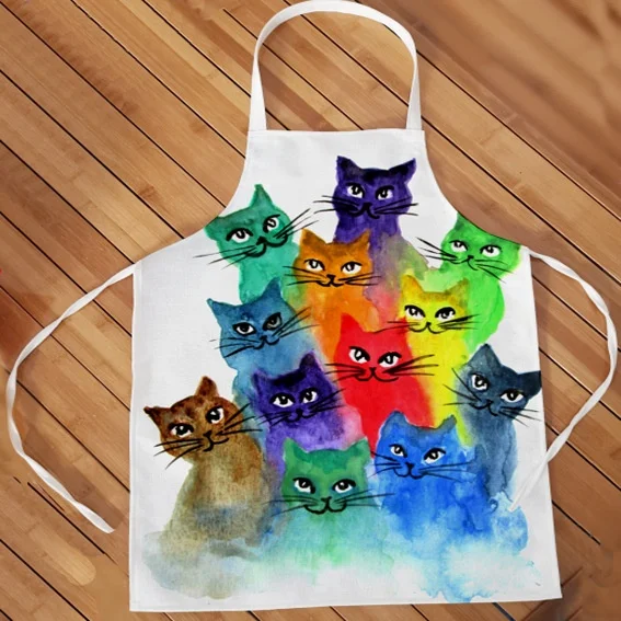 Waterproof Painting Apron Kids For Child Art Custom Wholesale Printing Children's Graffiti kids paint aprons