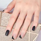 Nail Designs 3d Stickers 3d Korean Style New Gel Nail Designs Fashion 3D False Fingernail Stickers