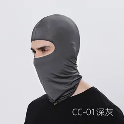 Custom Logo Motorcycle Balaclava Cycling Face Mask UV Protection Cap Outdoor Head Cover