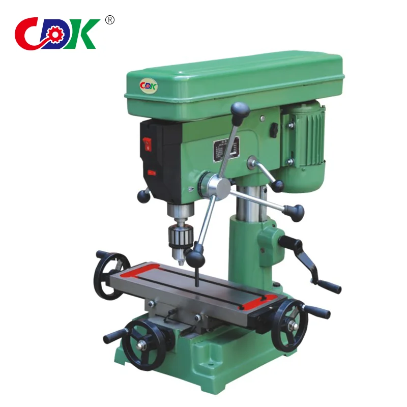 Zx7016 16mm Drilling Capacity Micro Manual Table Drilling Milling 