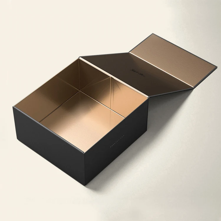 Custom Size Recyclable Cardboard Paper Hard Rigid Magnet Box Packaging