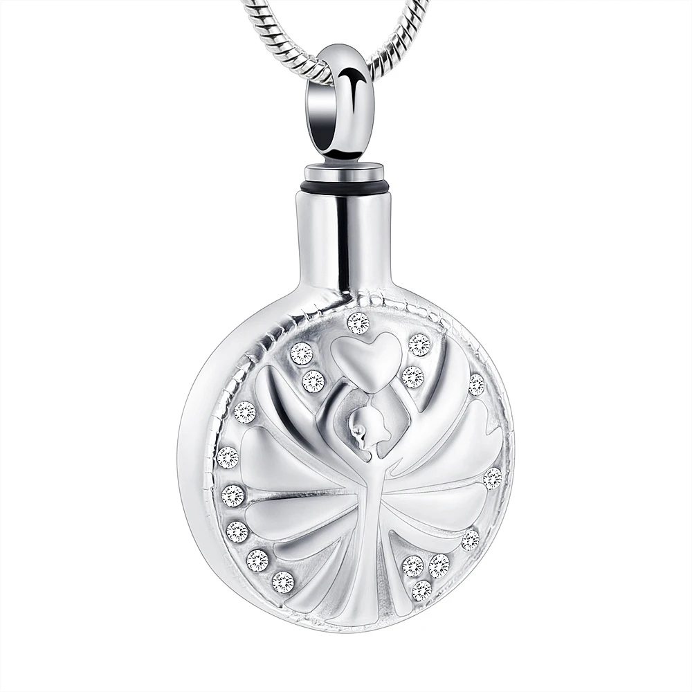 angel urn necklace