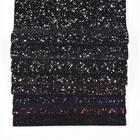 Leather Star New Arrival Foiled PU Leather Fabric Star Design For Shoes