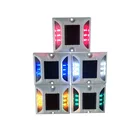 Solar Stud Solar Road Stud White Aluminum Case Solar Cat Eyes Nice Road Stud With 5 Colors