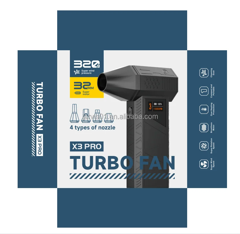 Magnet Cleaner Air Blower, Electric, ABS+PC - detail 20
