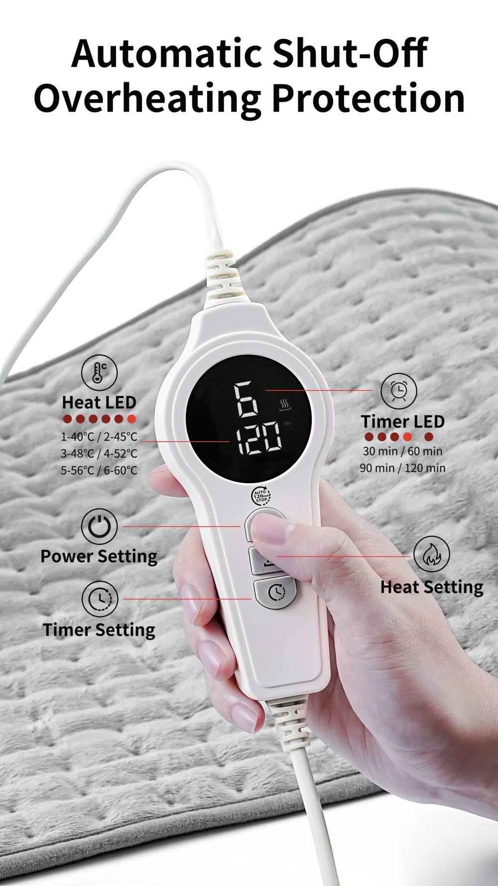 Foot Warmer, AC220V, EU Plug - detail 18