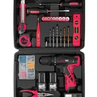 Drill Tool Set Cordless Lithium Drill Set Professional Power Tools SAKTEC CFH-KJC019 88pcs Lithium Drill Set