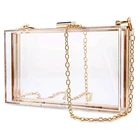 Purse Clutch Clutch Wholesale Ladies Acrylic Bags Clear Purse Bag Crossbody Box Clutch For Girls