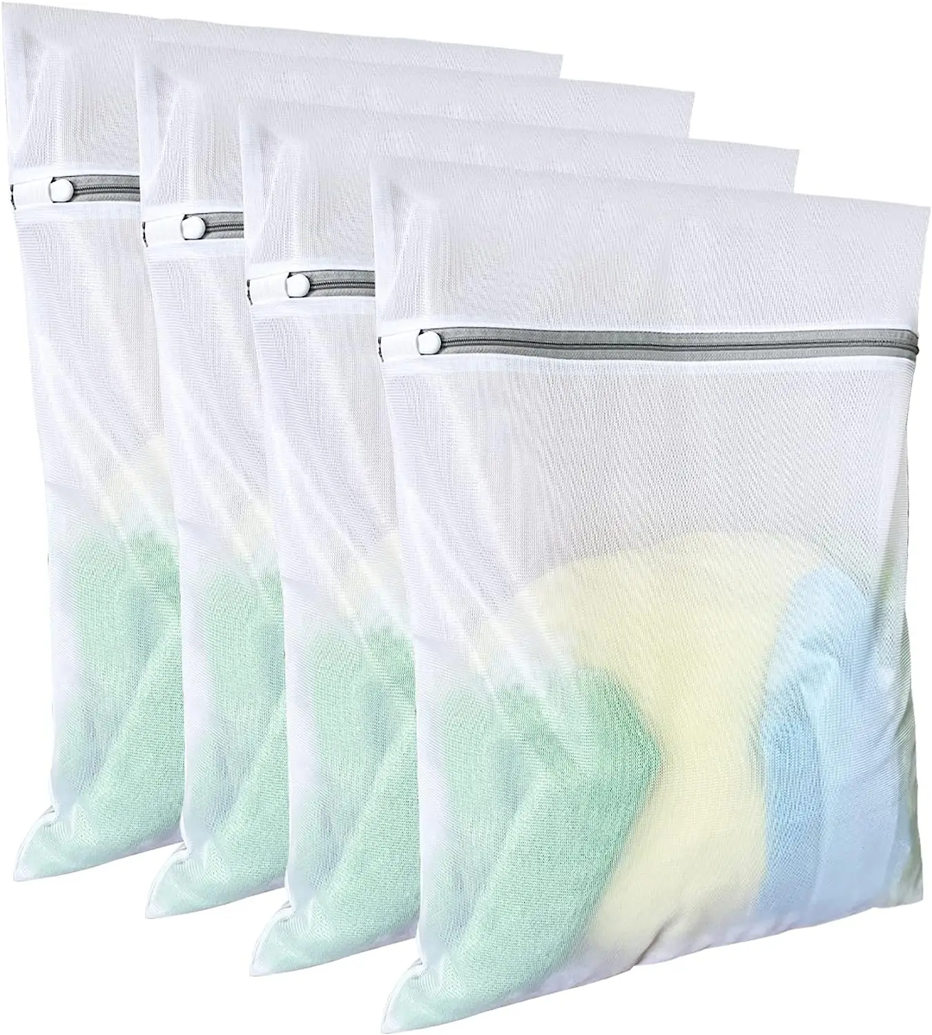 Hot Sale Foldable Zipper Cloth Laundry Bra Lingerie Wash Bag Laundry Mesh