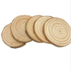 Wood Craft Wood Wood Crafts Factory Directly Sale Round Natural Wood Craft Tree Wooden Slices For Children Education