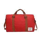 Canvas Bag Canvas Duffel Bag Customized Large Capacity Travel Bag Unisex Style In Stock