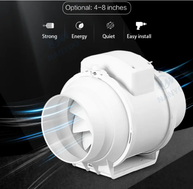 Inline Duct Fan, Plastic, Axial - detail 10