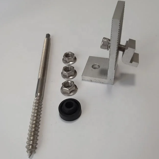 product pv panel installation solar mounting components aluminum alloy solar l feet-18