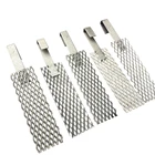 2x4 Inch Mesh Platinized Titanium Anode Mesh Plating Rhodium Palladium