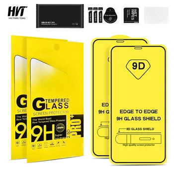 Hight Quality 0.33mm 9D 9H Tempered Glass For Iphone 13 12 11 Screen Protector