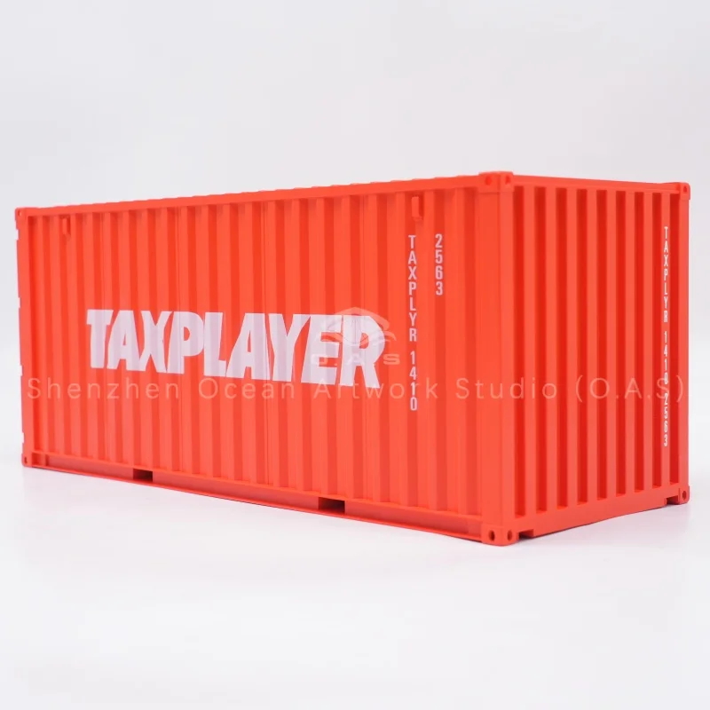loas container model factory customized scale120 plastic crafts shipping boxes   taxplayer container model-11