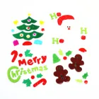 Christmas Gel Window Sticker New Design Christmas Decorative Gel Clings For Window Removable Jelly Sticker