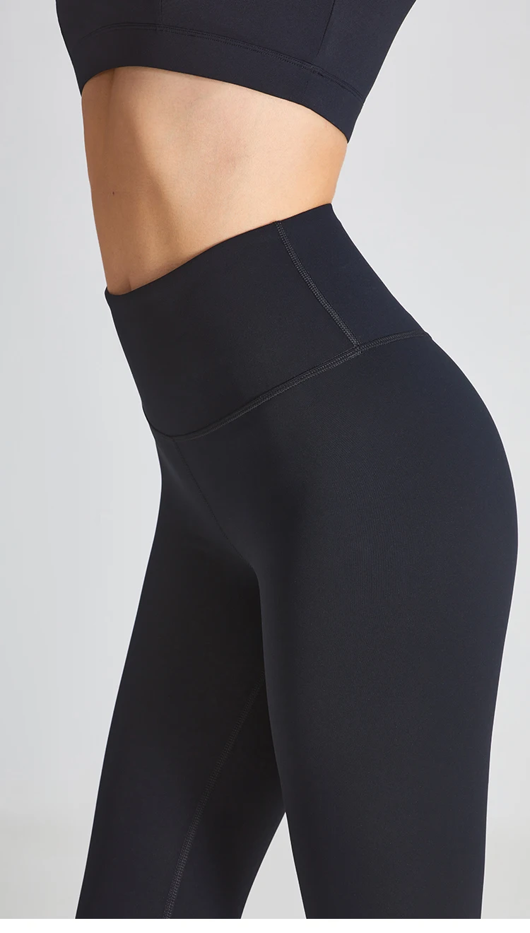 High End Custom Gym Tights Leggings For Women Anti-Curling Scrunch Butt Yoga Pants Leggings