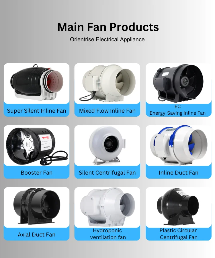 Inline Duct Fan - detail 4