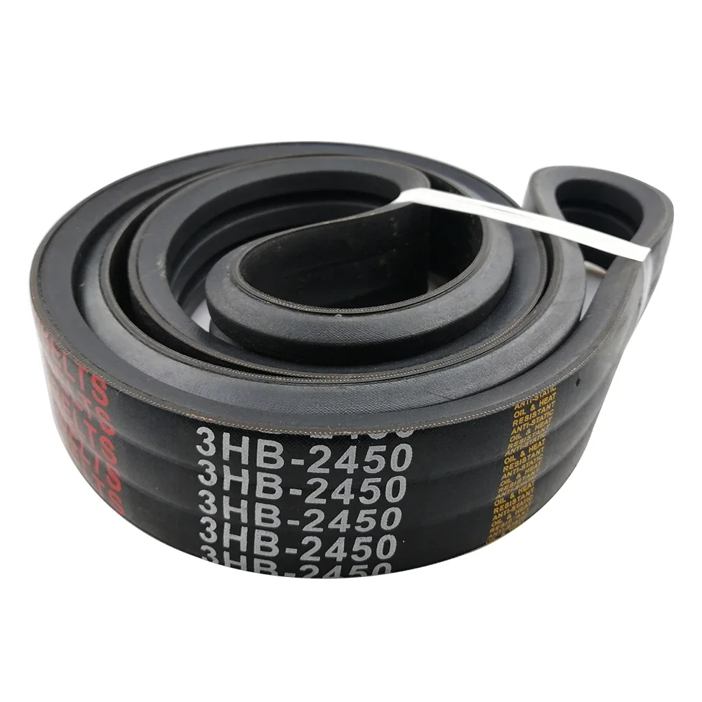 High Quality Machinery Belt Inexpensive Aj(Ra) Synchronized Rubber Transmission Variable Speed Double V Belt factory