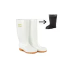 Rain Boots Fashion New Design White PVC Rain Boots Rubber Ladies Rain Boots