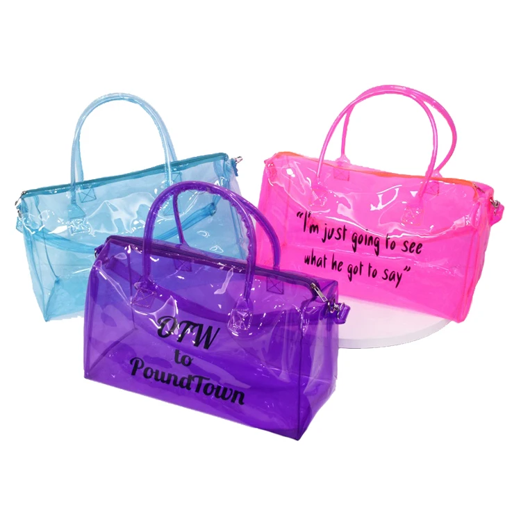 superdry transparent bag