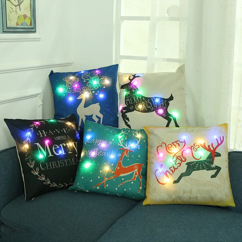 led light up pillow