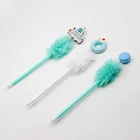 Shape School Cute Design Fashion Style Donut Shape Ballpoint Pen For School And Children