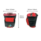 Cooler Insulated Box Factory Wholesale Large Capacity Trolley Cooler Bags Insulated Cooler Box For Travel Picnic