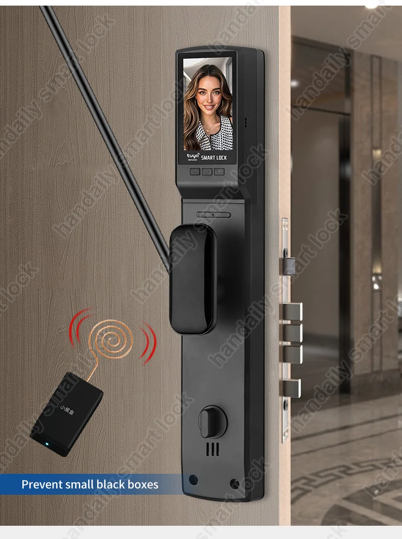 electric digital biometricfingerprint lock wifi door tuya keyless door lock with 3d face recognition access smart door lock k36-3