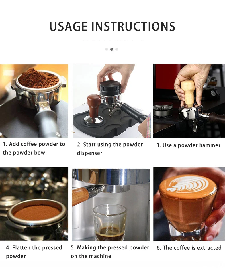 Custom Logo 51mm 54mm 58mm Coffee Portafilter with Double Spouts and 2 Cup Basket Fit for E61 Grouphead with Wood Handle supplier