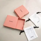 Small Customized Brand Stamping Logo Jewelry Packaging