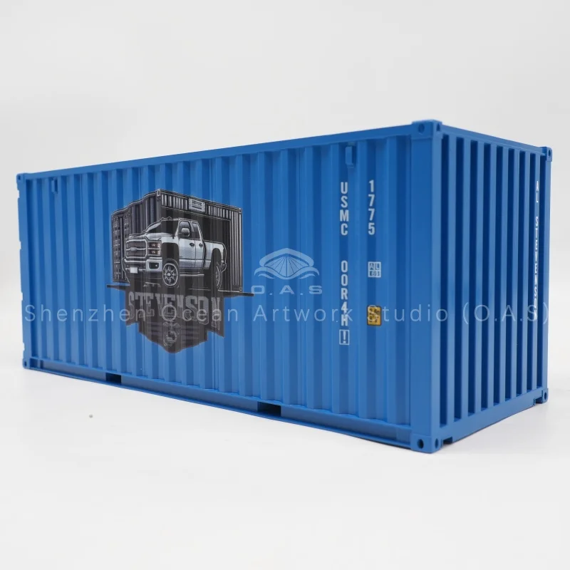 loas container model factory customized scale120 plastic crafts shipping boxes stevenson container model-11