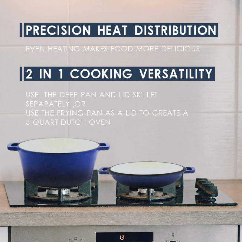 2 in 1 enameled cast iron double dutch 2 in 1 enameled cast iron double dutch