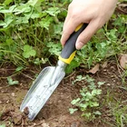Tool Kit Garden Tool Set 5 Piece Yellow Heavy Duty Aluminum Alloy Outdoor Garden Kit Including Trowel Cultivator Hand Rake