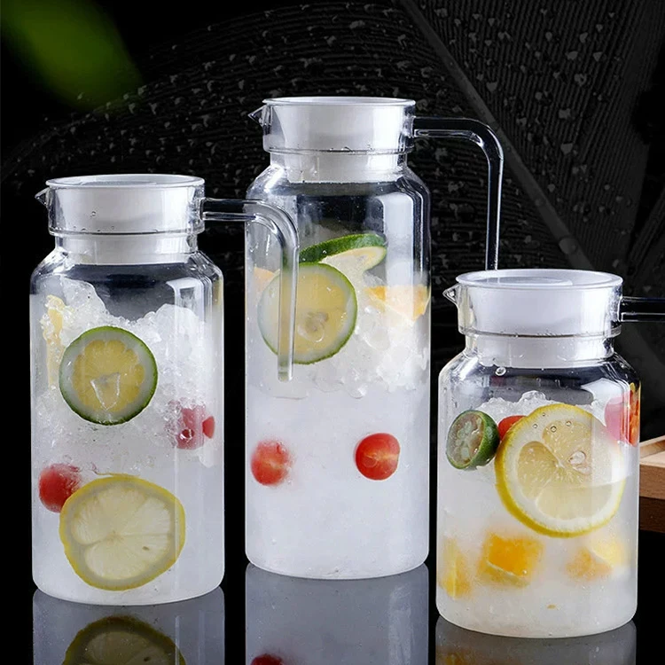 0.6l Plastic Juice Jug Water Pots  Kettles Drinkware Type Pitcher Jug Sets