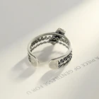 Silver Ring Rings S925 Sterling Silver Simple Opening Ring Wholesale For Engagement